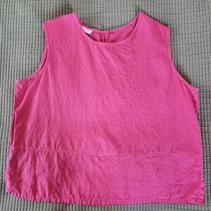 bryn Walker Fuchsia Tank Top